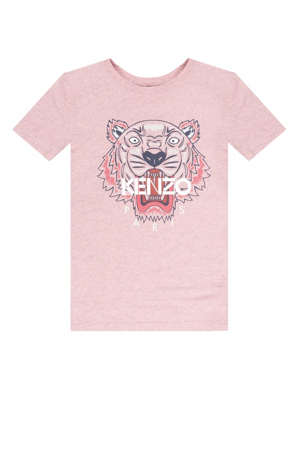 shirt Kenzo Native Youth Plus T shirt decontracte en coton biologique avec logo Youth sur le devant SchaferandweinerShops Italy Logo T